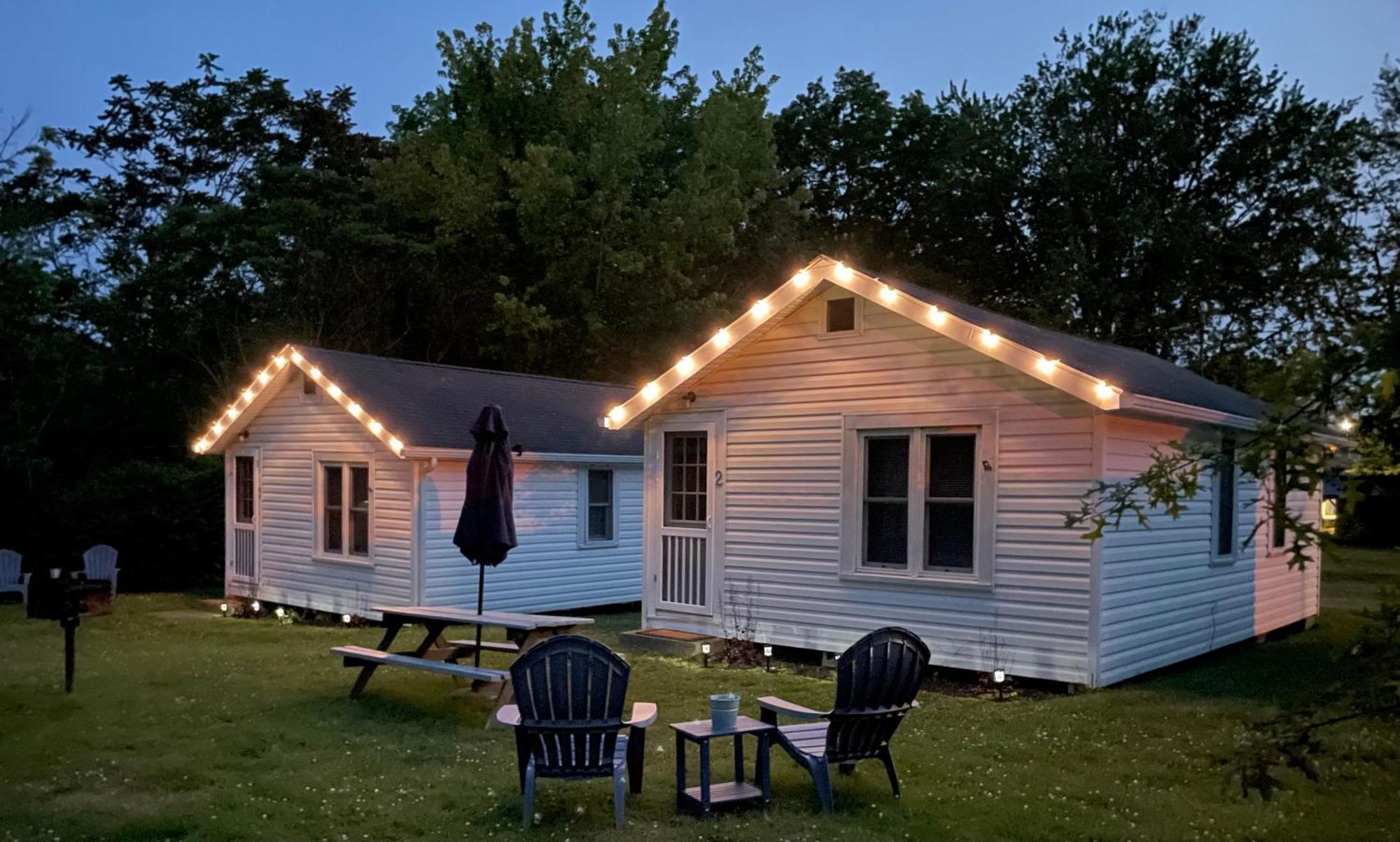 Drop Anchor Cottages And Lake House جينيفا أن ليك المظهر الخارجي الصورة